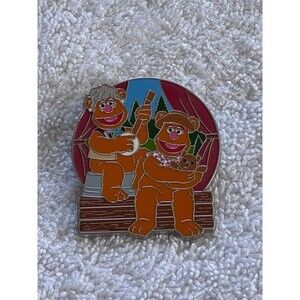 Disney World The Muppets Park Day Fozzie Bear & Country Bear Jamboree Pin